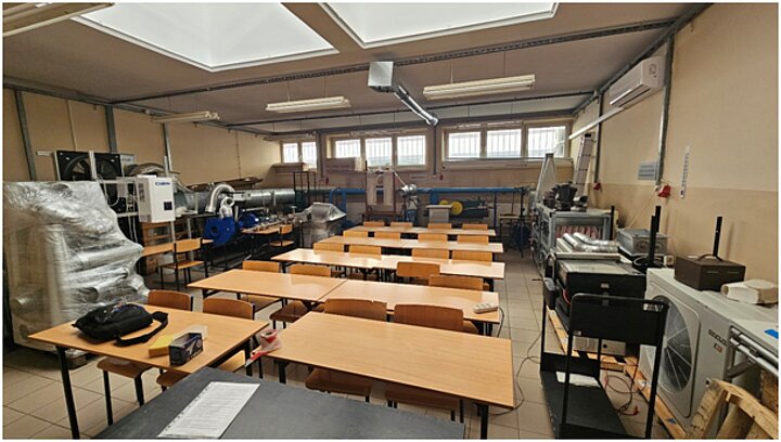 Wnętrze laboratorium